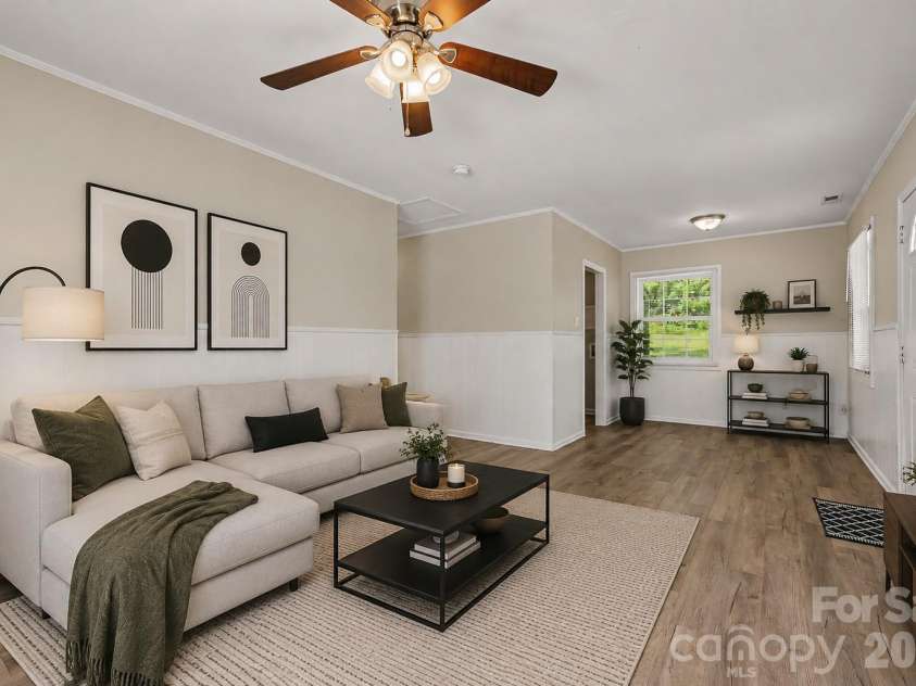 1037 Cherokee Avenue, Rock Hill, SC 29732.  MLS# CAR4408050, YatesRealty ID 51539. Virtually staged