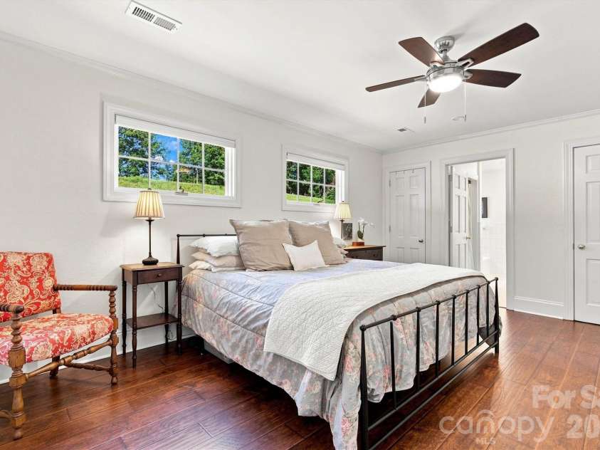 1732 Paul Payne Store Road, Taylorsville, NC 28681.  MLS# CAR4425907, YatesRealty ID 51541. Main Level Primary Bedroom/Private Bath Entry View