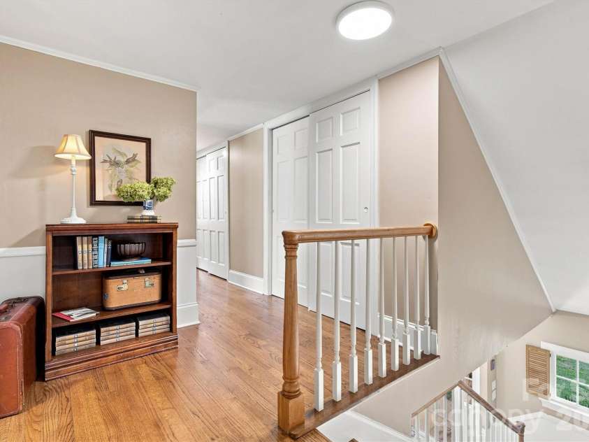 1732 Paul Payne Store Road, Taylorsville, NC 28681.  MLS# CAR4425907, YatesRealty ID 51541. Upper-Level Landing/Hall Entry View