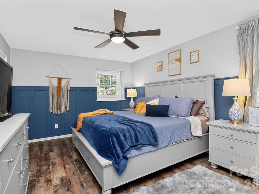 10743 Osprey Drive, Charlotte, NC 28226.  MLS# CAR4425593, YatesRealty ID 51555. Primary Bedroom on upper level.