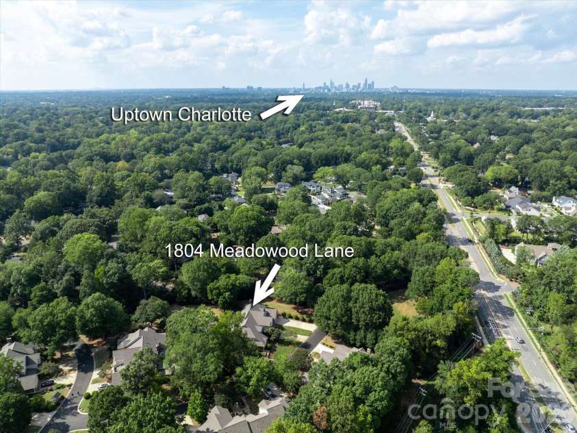 1804 Meadowood Lane, Charlotte, NC 28211.  MLS# CAR4424678, YatesRealty ID 51558. 