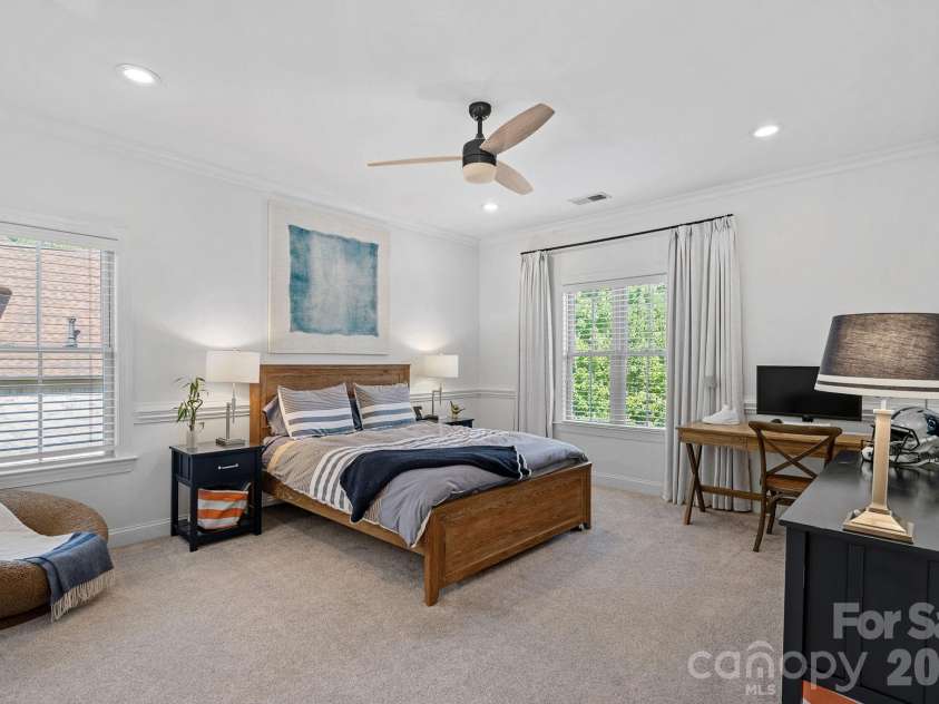 1104 Longwood Court, Matthews, NC 28104.  MLS# CAR4424764, YatesRealty ID 51561. Secondary Bedroom