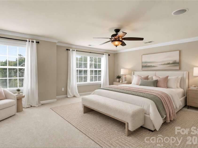 10038 Travertine Trail, Davidson, NC 28036.  MLS# CAR4424425, YatesRealty ID 51572. Primary Suite - Bedroom