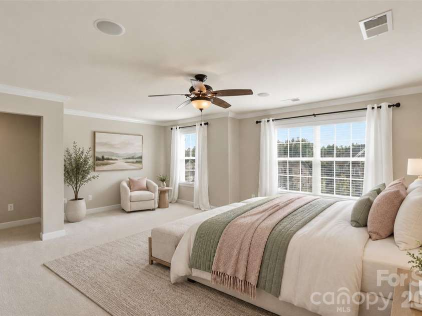10038 Travertine Trail, Davidson, NC 28036.  MLS# CAR4424425, YatesRealty ID 51572. Primary Suite - Bedroom