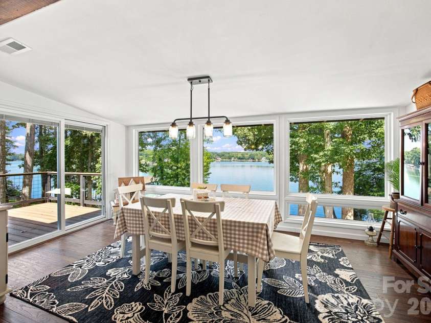 4036 Rhynland Drive, Sherrills Ford, NC 28673.  MLS# CAR4425140, YatesRealty ID 51577. Dinner with a view. Every meal feels like a vacation
