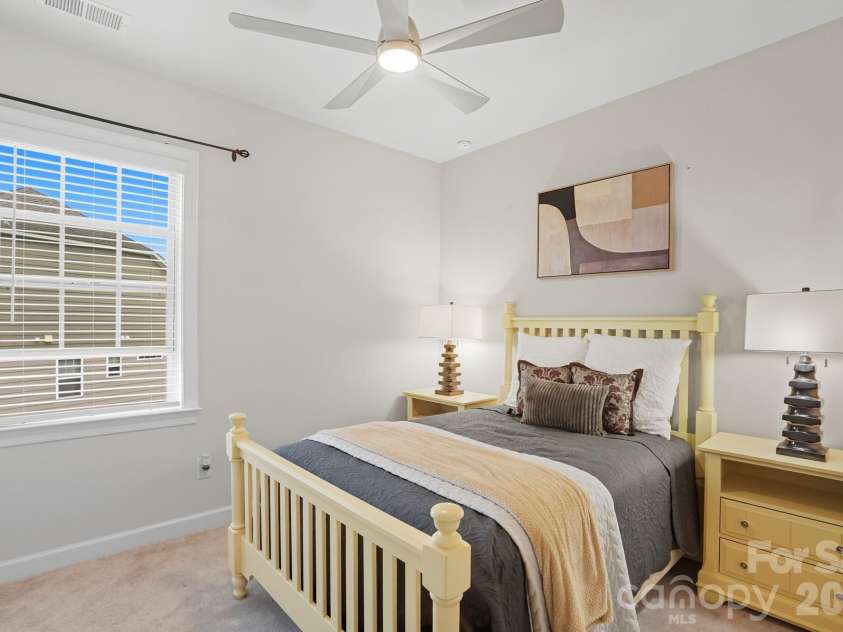 16617 Cozy Cove Road, Charlotte, NC 28278.  MLS# CAR4304689, YatesRealty ID 5158. Main Level Secondary Bedroom