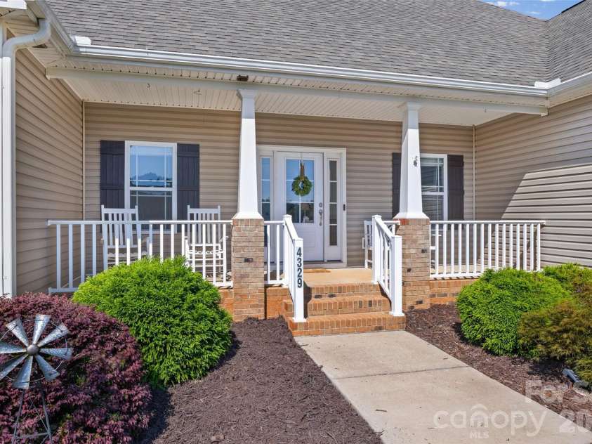 4329 Wylies Mill Road, Edgemoor, SC 29712.  MLS# CAR4424533, YatesRealty ID 51580. Covered front porch