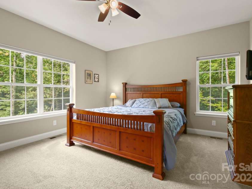 412 Greenview Drive, Jefferson, NC 28640.  MLS# CAR4216425, YatesRealty ID 5159. Master Bedroom