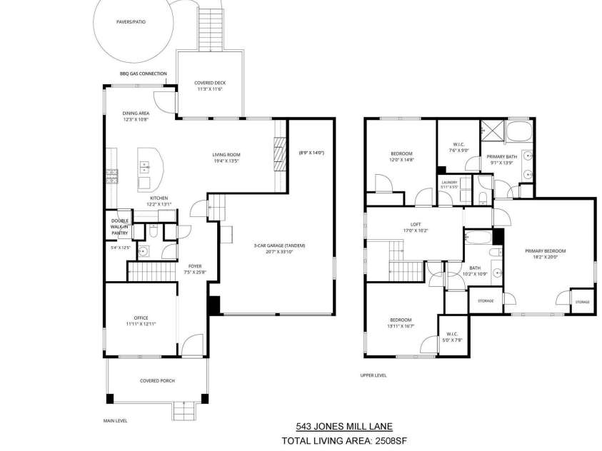 543 Jones Mill Lane, Rock Hill, SC 29730.  MLS# CAR4423432, YatesRealty ID 51603. 