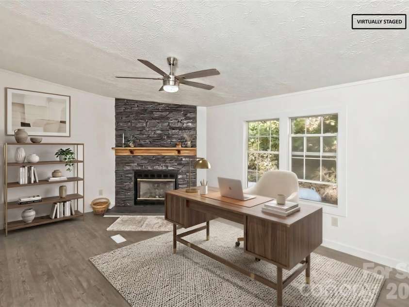 13 Cattail Drive, Sylva, NC 28779.  MLS# CAR4423552, YatesRealty ID 51604. Or office? virtually staged...