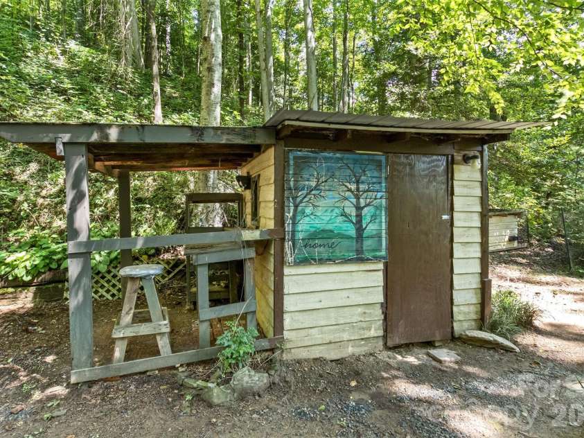 13 Cattail Drive, Sylva, NC 28779.  MLS# CAR4423552, YatesRealty ID 51604. Shed with electric, ready for your creative inspirations!