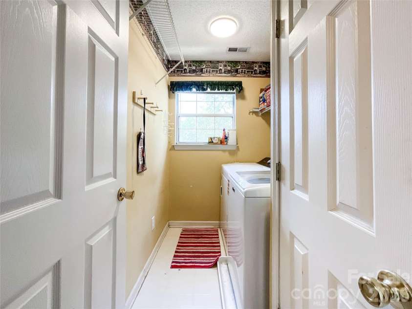 3601 Esther Street, Indian Trail, NC 28079.  MLS# CAR4423616, YatesRealty ID 51606. Laundry Upstairs