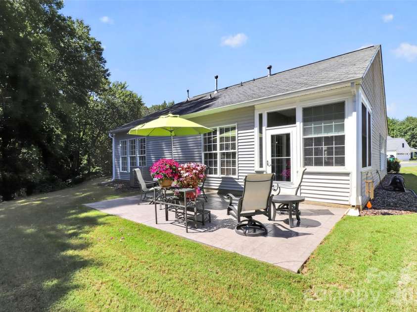 9247 Elrose Place, Charlotte, NC 28277.  MLS# CAR4424093, YatesRealty ID 51617. Exterior Back