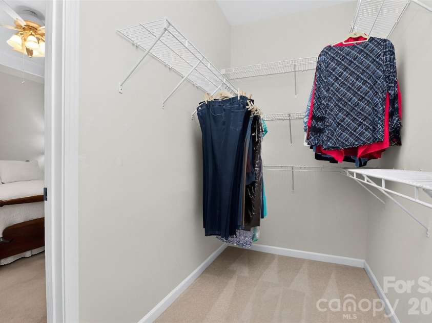 9247 Elrose Place, Charlotte, NC 28277.  MLS# CAR4424093, YatesRealty ID 51617. Primary Closet