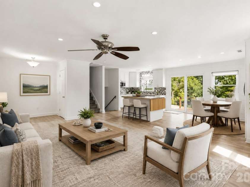 3022 Point Clear Drive, Tega Cay, SC 29708.  MLS# CAR4423199, YatesRealty ID 51620. Virtually Staged- Great Room
