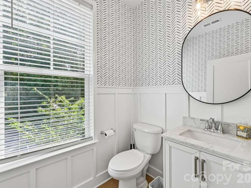 739 Beaty Street, Davidson, NC 28036.  MLS# CAR4420114, YatesRealty ID 51627. Half Bath on 2nd Level