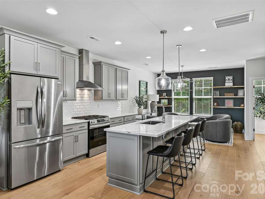 739 Beaty Street, Davidson, NC 28036.  MLS# CAR4420114, YatesRealty ID 51627. Kitchen on 2nd Level
