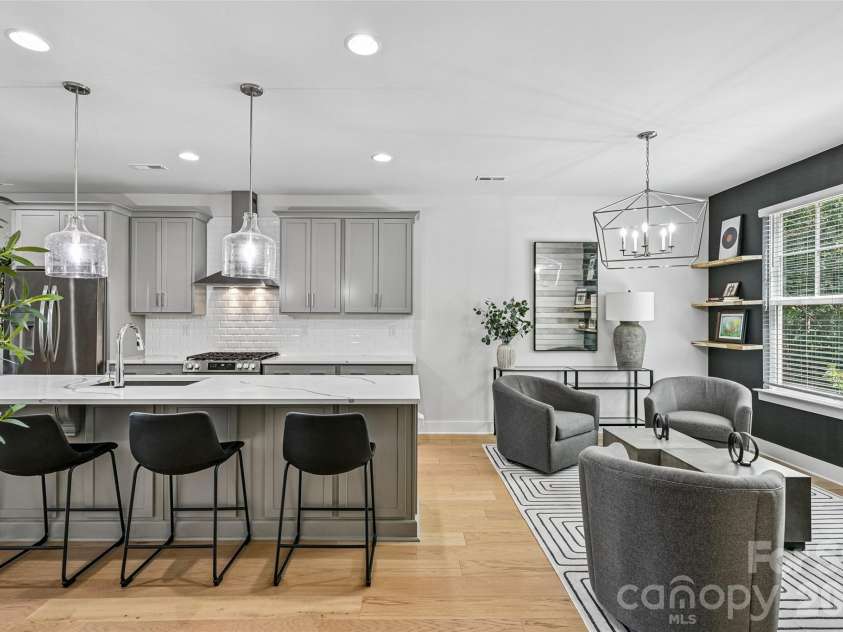 739 Beaty Street, Davidson, NC 28036.  MLS# CAR4420114, YatesRealty ID 51627. Kitchen on 2nd Level