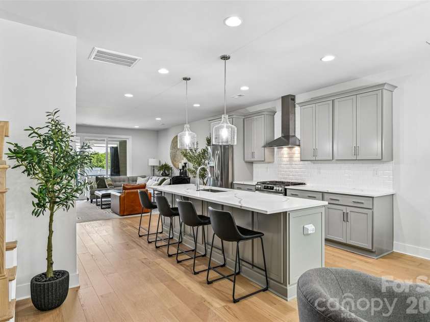 739 Beaty Street, Davidson, NC 28036.  MLS# CAR4420114, YatesRealty ID 51627. Kitchen on 2nd Level