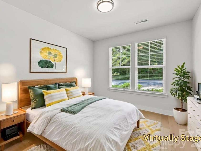 739 Beaty Street, Davidson, NC 28036.  MLS# CAR4420114, YatesRealty ID 51627. Virtually Staged - Bedroom 3 on Main Level
