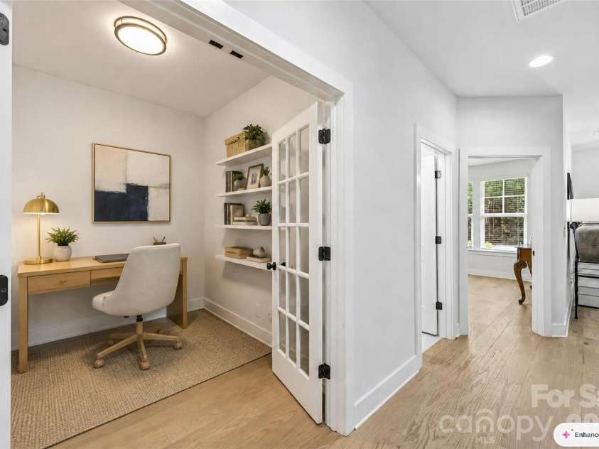 739 Beaty Street, Davidson, NC 28036.  MLS# CAR4420114, YatesRealty ID 51627. Virtually Staged - Office on Main Level