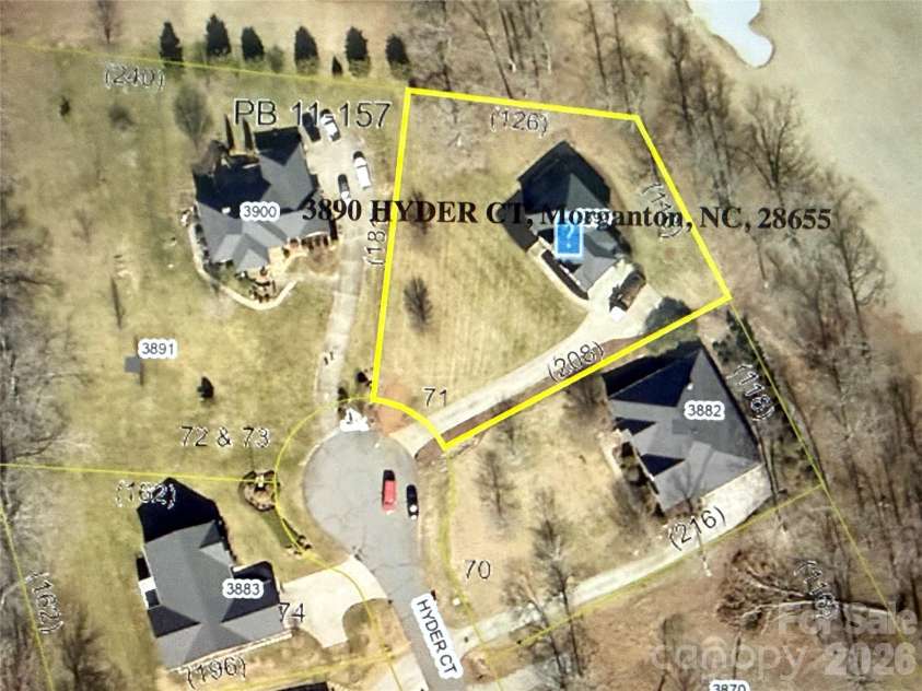 3890 Hyder Court, Morganton, NC 28655.  MLS# CAR4411266, YatesRealty ID 51637. 