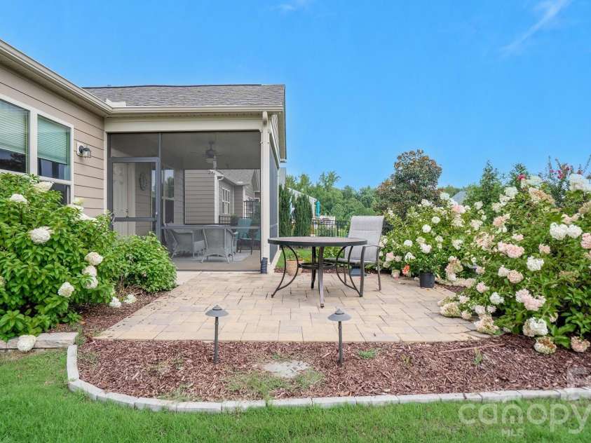 1018 Kirby Drive, Fort Mill, SC 29715.  MLS# CAR4411917, YatesRealty ID 51638. Back Yard Patio