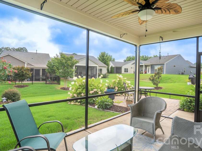 1018 Kirby Drive, Fort Mill, SC 29715.  MLS# CAR4411917, YatesRealty ID 51638. Screen Porch