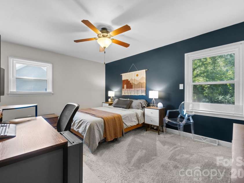 2729 Sandy Ford Road, Newton, NC 28658.  MLS# CAR4406143, YatesRealty ID 51643. Primary Bedroom