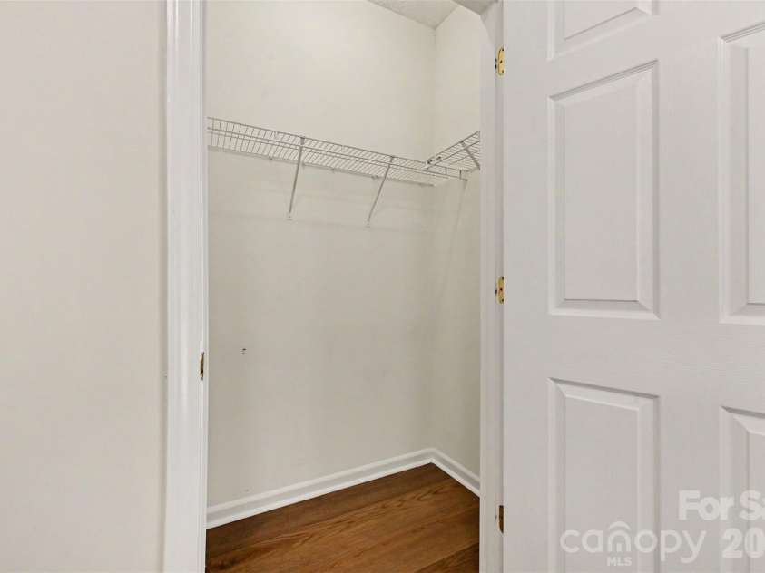 12114 Groth Court, Charlotte, NC 28277.  MLS# CAR4400315, YatesRealty ID 5165. Secondary closet