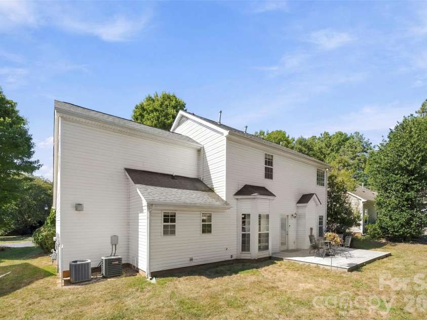 8709 Ellington Park Drive, Charlotte, NC 28277.  MLS# CAR4425738, YatesRealty ID 51656. Rear view