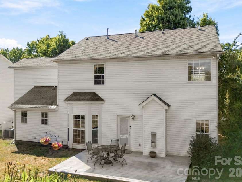 8709 Ellington Park Drive, Charlotte, NC 28277.  MLS# CAR4425738, YatesRealty ID 51656. Rear view