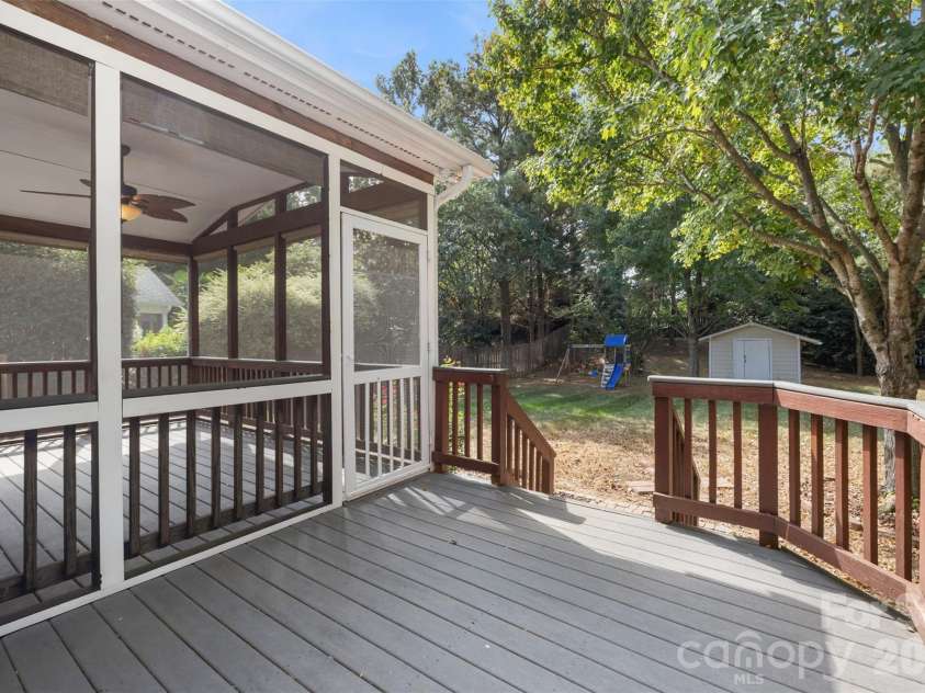 6818 Millingden Court, Charlotte, NC 28277.  MLS# CAR4426107, YatesRealty ID 51663. Addtional Deck for Grilling