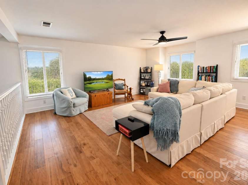 3789 Rock Bridge Drive, Conover, NC 28613.  MLS# CAR4426127, YatesRealty ID 51667. Additional living and entertaining space on upper level