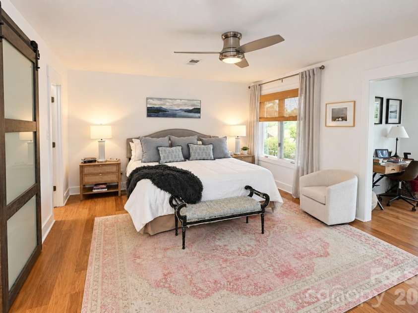 3789 Rock Bridge Drive, Conover, NC 28613.  MLS# CAR4426127, YatesRealty ID 51667. Primary Bedroom- Main Level