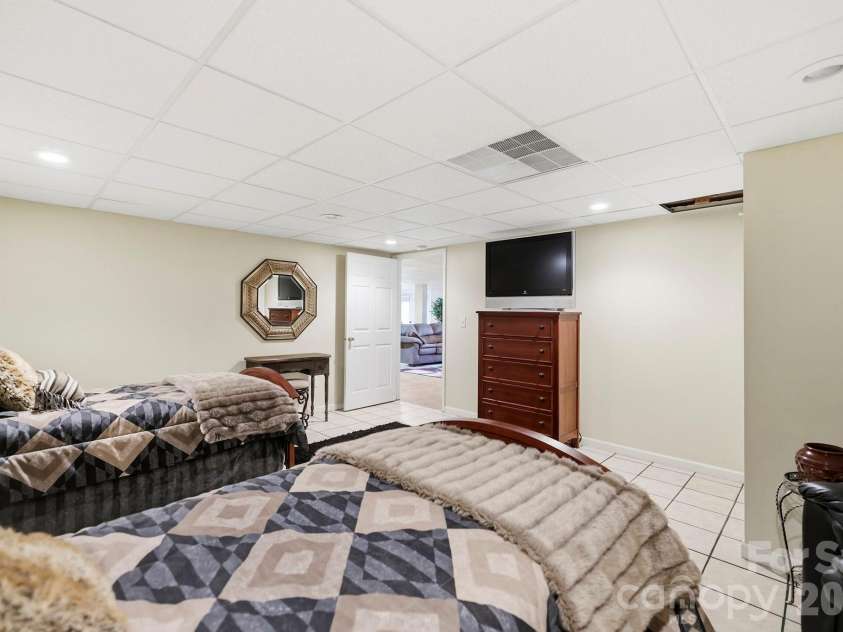 134 Raleigh Drive, Lake Lure, NC 28746.  MLS# CAR4423634, YatesRealty ID 51670. Bonus room with no windows currently used as extra sleeping space.