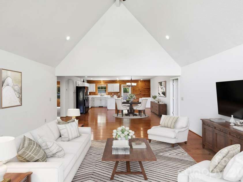 134 Raleigh Drive, Lake Lure, NC 28746.  MLS# CAR4423634, YatesRealty ID 51670. Virtually staged.