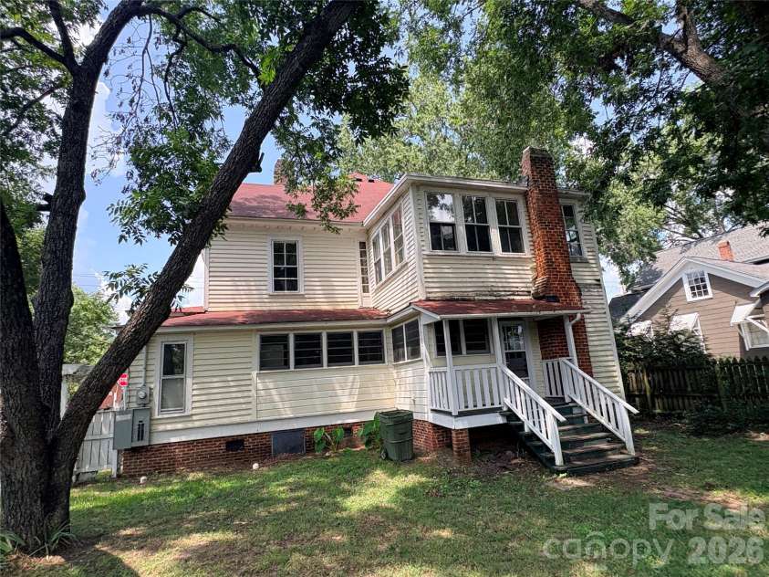 123 York Street, Chester, SC 29706.  MLS# CAR4426101, YatesRealty ID 51671. Rear View