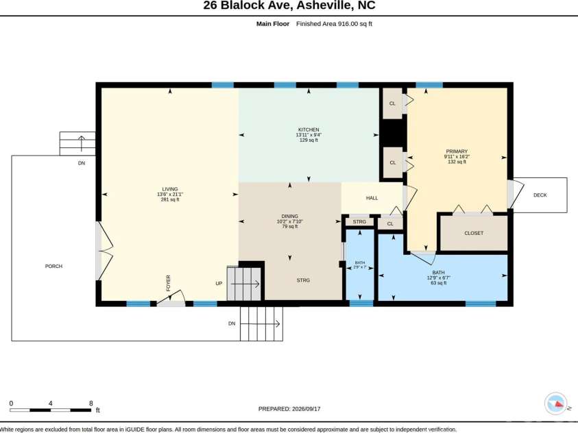 26 Blalock Avenue, Asheville, NC 28803.  MLS# CAR4425390, YatesRealty ID 51672. 