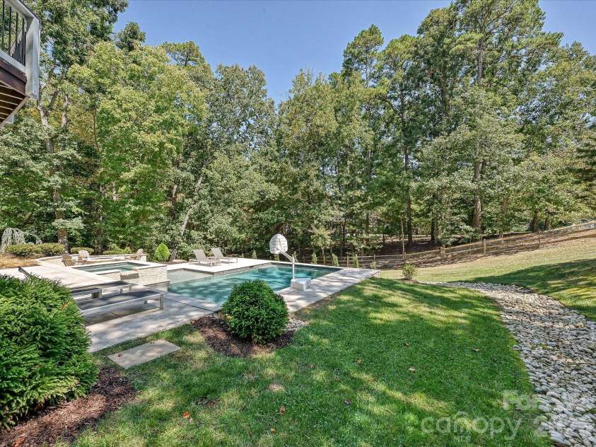 3600 Providence Manor Road, Charlotte, NC 28270.  MLS# CAR4424920, YatesRealty ID 51692. Back Of Home