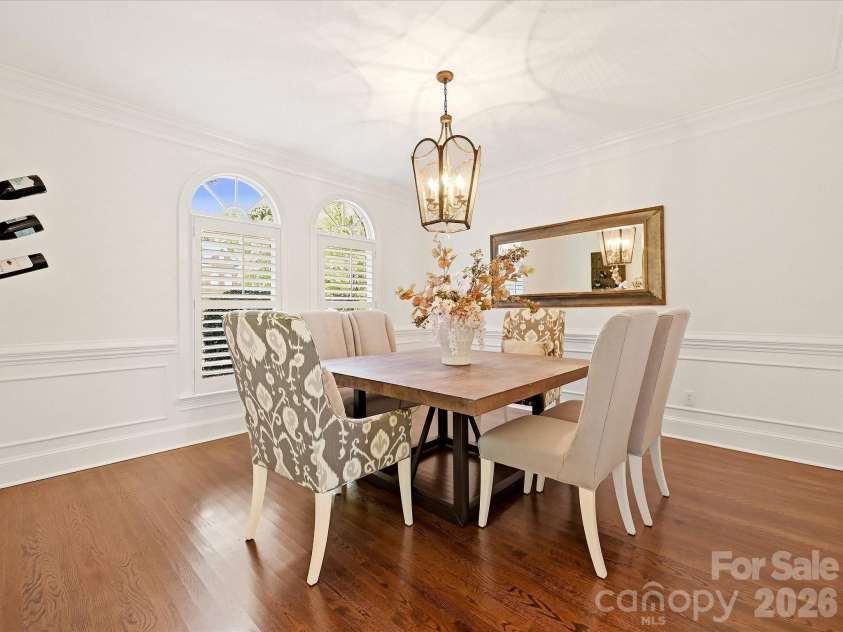 3600 Providence Manor Road, Charlotte, NC 28270.  MLS# CAR4424920, YatesRealty ID 51692. Formal Dining Rm