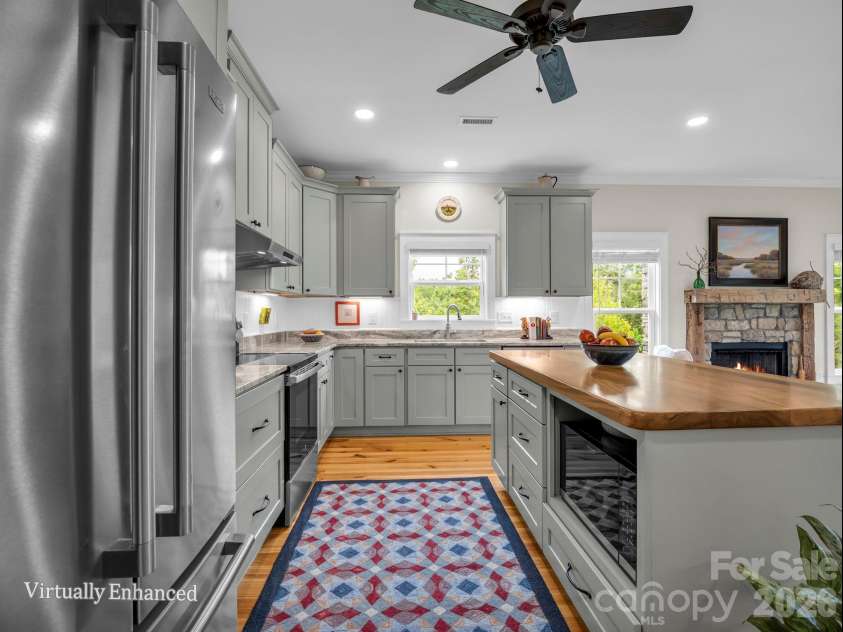 2255 Lake Adger Road, Mill Spring, NC 28756.  MLS# CAR4426062, YatesRealty ID 51693. Granite counters