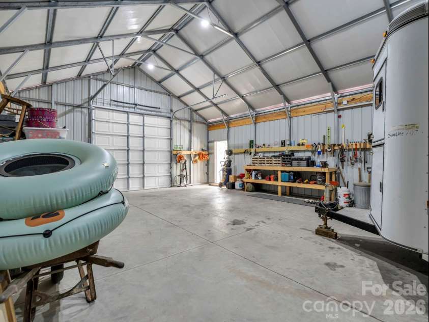2255 Lake Adger Road, Mill Spring, NC 28756.  MLS# CAR4426062, YatesRealty ID 51693. Multi-purpose equipment building