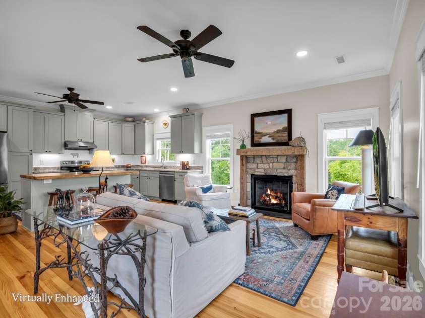 2255 Lake Adger Road, Mill Spring, NC 28756.  MLS# CAR4426062, YatesRealty ID 51693. Open floor plan