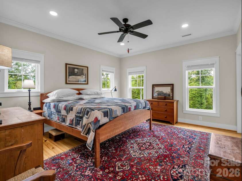 2255 Lake Adger Road, Mill Spring, NC 28756.  MLS# CAR4426062, YatesRealty ID 51693. Primary bedroom