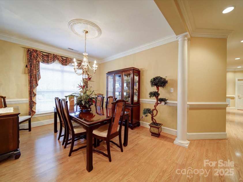 805 Stack Road, Monroe, NC 28112.  MLS# CAR4231481, YatesRealty ID 5170. Formal dining room