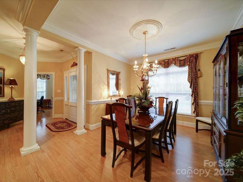 805 Stack Road, Monroe, NC 28112.  MLS# CAR4231481, YatesRealty ID 5170. Formal dining room