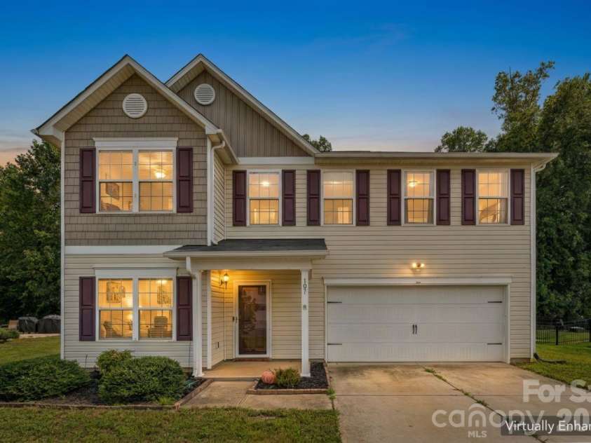 107 Berrybeth Circle, China Grove, NC 28023.  MLS# CAR4425933, YatesRealty ID 51703. 