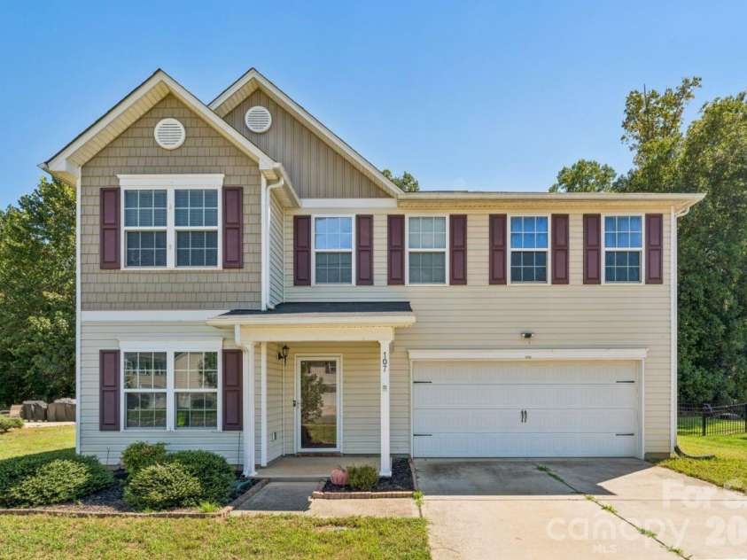 107 Berrybeth Circle, China Grove, NC 28023.  MLS# CAR4425933, YatesRealty ID 51703. 
