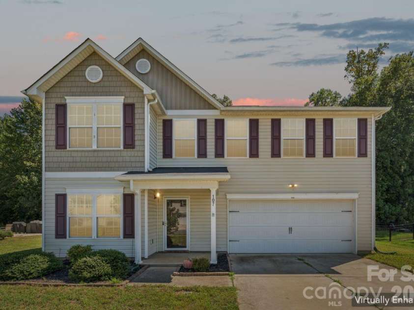 107 Berrybeth Circle, China Grove, NC 28023.  MLS# CAR4425933, YatesRealty ID 51703. 